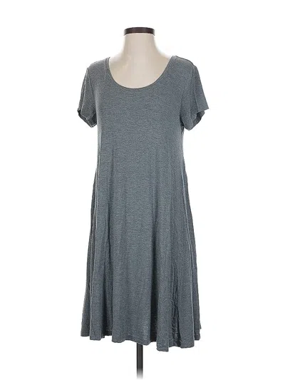 Pre-owned Style & Co Casual Dress In Gray