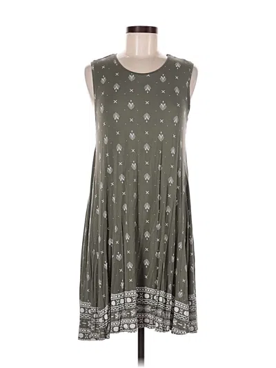 Pre-owned Style & Co Casual Dress In Gray