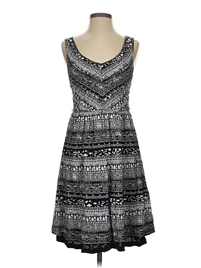 Pre-owned Style & Co Casual Dress In Gray