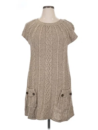 Pre-owned Style & Co Casual Dress In Gray