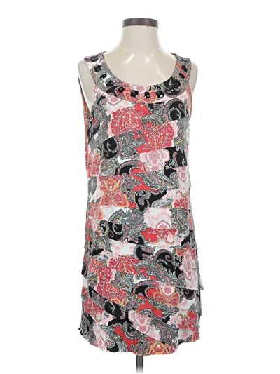 Pre-owned Style & Co Casual Dress In Gray