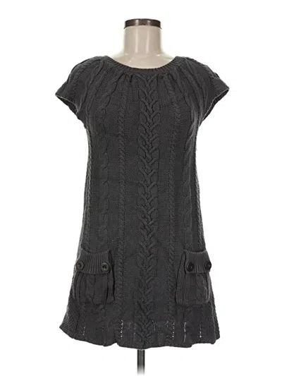 Pre-owned Style & Co Casual Dress In Gray