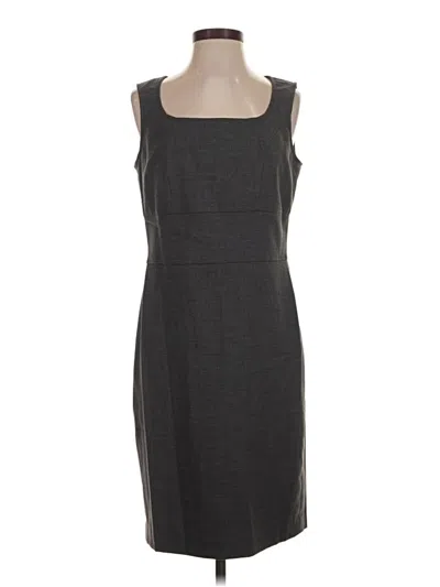 Pre-owned Style & Co Casual Dress In Gray