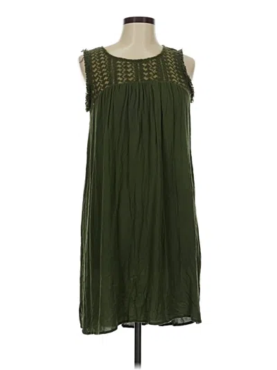 Pre-owned Style & Co Casual Dress In Green