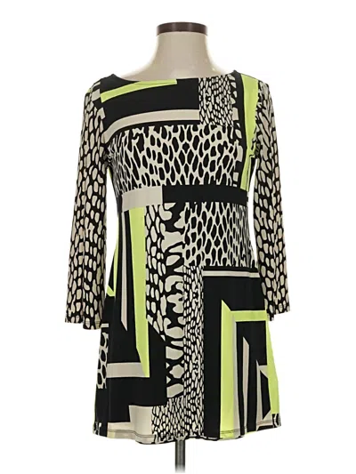 Pre-owned Style & Co Casual Dress In Green