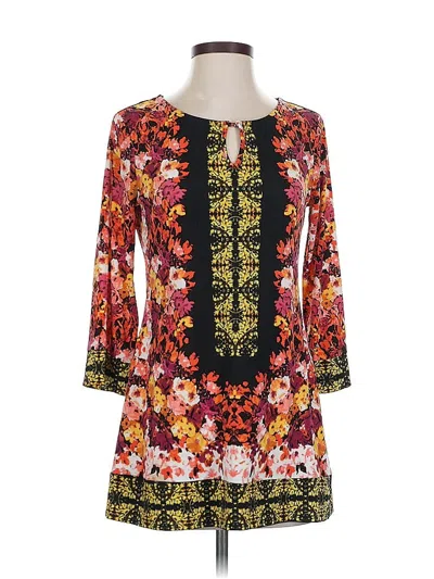 Pre-owned Style & Co Casual Dress In Orange