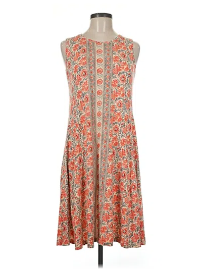 Pre-owned Style & Co Casual Dress In Orange