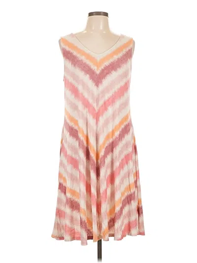 Pre-owned Style & Co Casual Dress In Pink