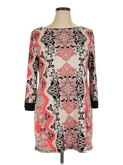 Pre-owned Style & Co Casual Dress In Pink