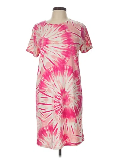 Pre-owned Style & Co Casual Dress In Pink