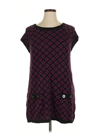 Pre-owned Style & Co Casual Dress In Purple