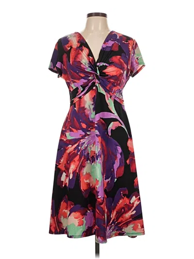 Pre-owned Style & Co Casual Dress In Purple