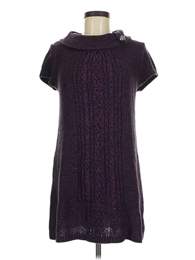 Pre-owned Style & Co Casual Dress In Purple