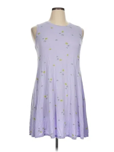 Pre-owned Style & Co Casual Dress In Purple