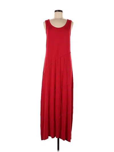 Pre-owned Style & Co Casual Dress In Red