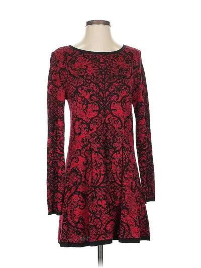 Pre-owned Style & Co Casual Dress In Red
