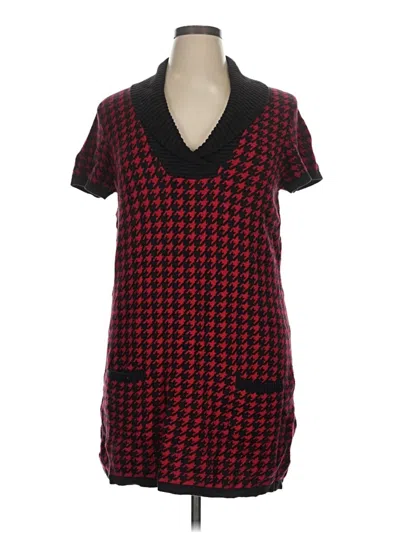 Pre-owned Style & Co Casual Dress In Red