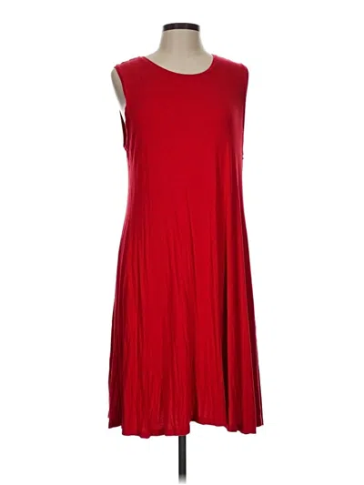 Pre-owned Style & Co Casual Dress In Red
