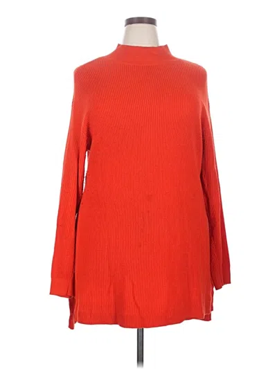 Pre-owned Style & Co Casual Dress In Red