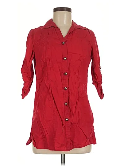 Pre-owned Style & Co Casual Dress In Red