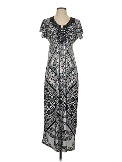 Pre-owned Style & Co Casual Dress In Silver