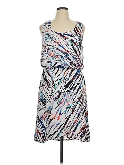 Pre-owned Style & Co Casual Dress In Silver