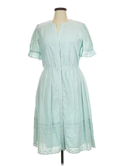 Pre-owned Style & Co Casual Dress In Teal