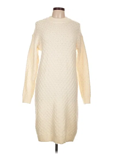 Pre-owned Style & Co Casual Dress In White