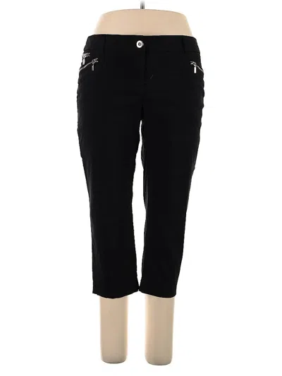 Pre-owned Style & Co Casual Pants In Black