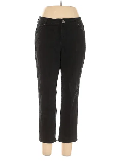 Pre-owned Style & Co Casual Pants In Black