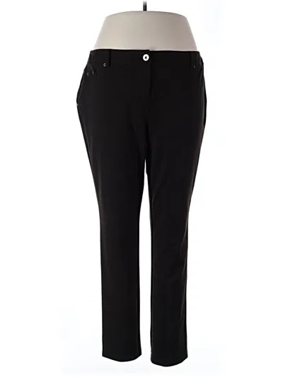 Pre-owned Style & Co Casual Pants In Black