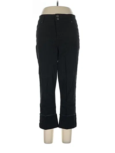 Pre-owned Style & Co Casual Pants In Black