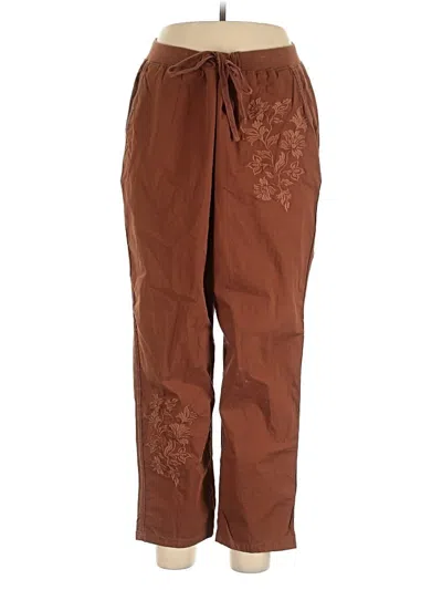 Pre-owned Style & Co Casual Pants In Brown