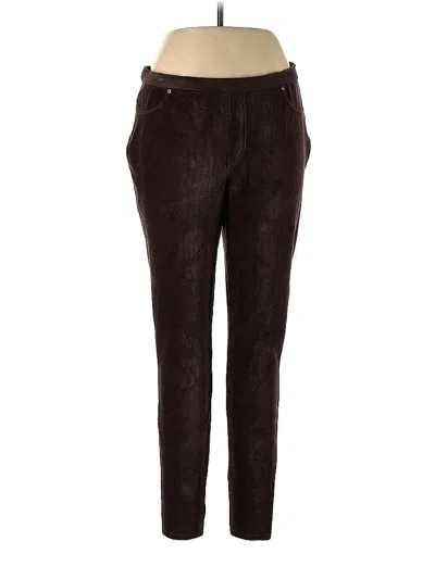 Pre-owned Style & Co Casual Pants In Burgundy