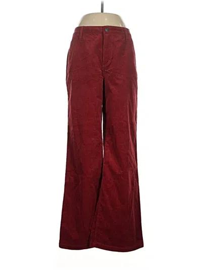 Pre-owned Style & Co Casual Pants In Burgundy