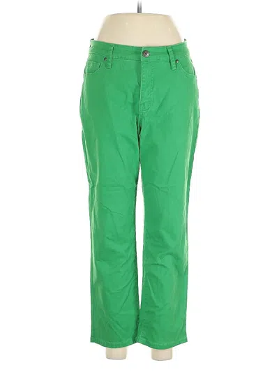 Pre-owned Style & Co Casual Pants In Green