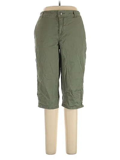 Pre-owned Style & Co Casual Pants In Green
