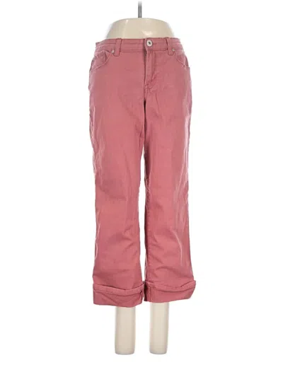 Pre-owned Style & Co Casual Pants In Pink