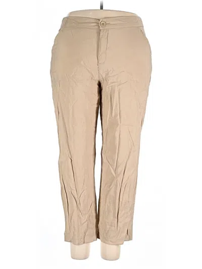 Pre-owned Style & Co Casual Pants In Tan