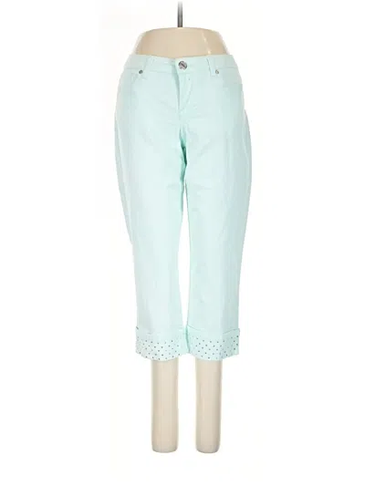 Pre-owned Style & Co Casual Pants In Teal