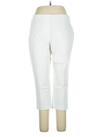 Pre-owned Style & Co Casual Pants In White