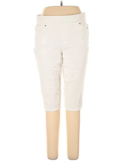 Pre-owned Style & Co Casual Pants In White