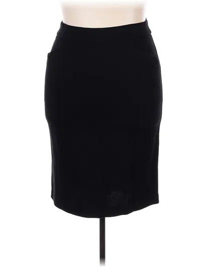 Pre-owned Style & Co Casual Skirt In Black