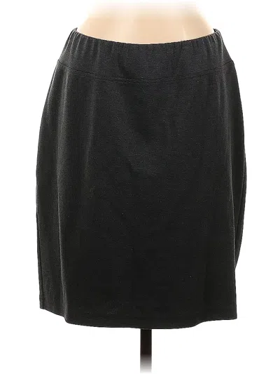 Pre-owned Style & Co Casual Skirt In Black