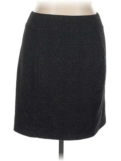 Pre-owned Style & Co Casual Skirt In Black