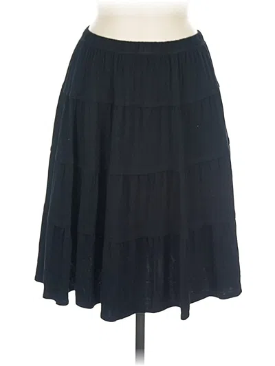Pre-owned Style & Co Casual Skirt In Black