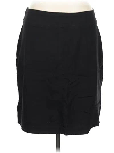 Pre-owned Style & Co Casual Skirt In Black