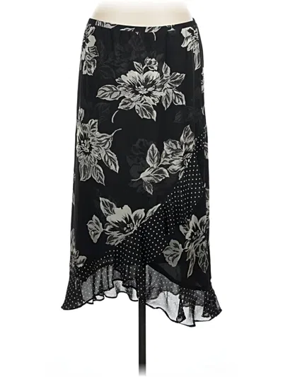 Pre-owned Style & Co Casual Skirt In Black