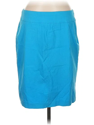 Pre-owned Style & Co Casual Skirt In Blue