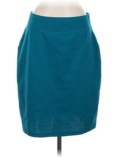 Pre-owned Style & Co Casual Skirt In Blue